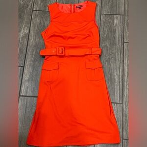 Merona orange red Dress